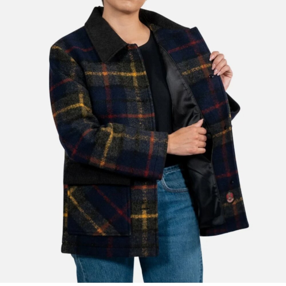 Pendleton Women's Wool Blend Barn Coat Size XS - Picture 6 of 8